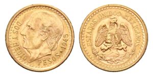 2 1/2 Pesos 1945 - MEXIKO