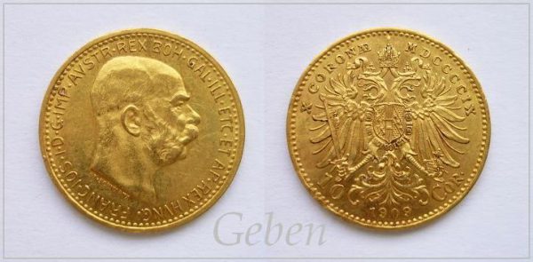 10 koruna 1909 Schwartz