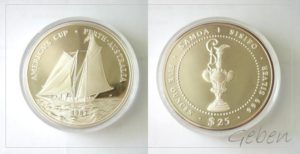 Stříbrná mince 25 Dollars 1987 AMERICA'S CUP