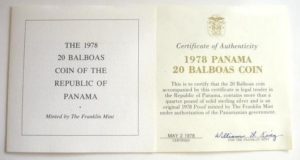 20 Balboas 1978 R