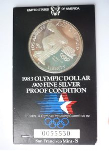USA – Los Angeles 1984 Olympic Dollar – PROOF