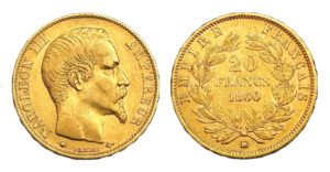20 Frank 1860 BB - Napoleon III.