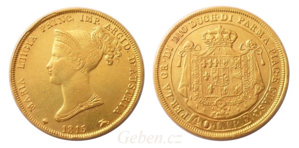 40 Lira 1815 - Marie Luisa