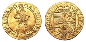 Dukát Maxmilian III. 1608 - 1612 Vzácný R