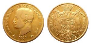 40 Lira 1810 M - Napoleon I.