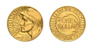 1 Dollar 1915 S Panama - Pacific VZÁCNÝ