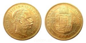 8 Zlatník - 8 Forint 1874 KB