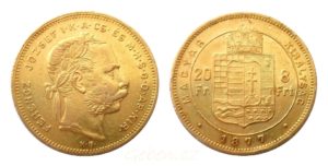 8 Zlatník - 8 Forint 1877 KB