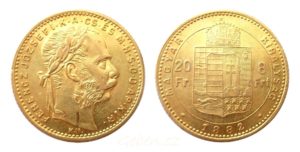 8 Zlatník - 8 Forint 1882 KB