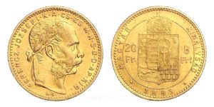 8 Zlatník - 8 Forint 1883 KB
