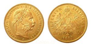 8 Zlatník - 8 Gulden 1883