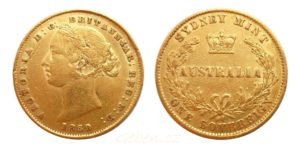 Sovereign 1859 (sy) ! Victoria Young Head - VELMI VZÁCNÝ