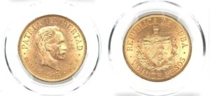 20 Pesos 1915 CUBA - Nádherné PCGS MS 62