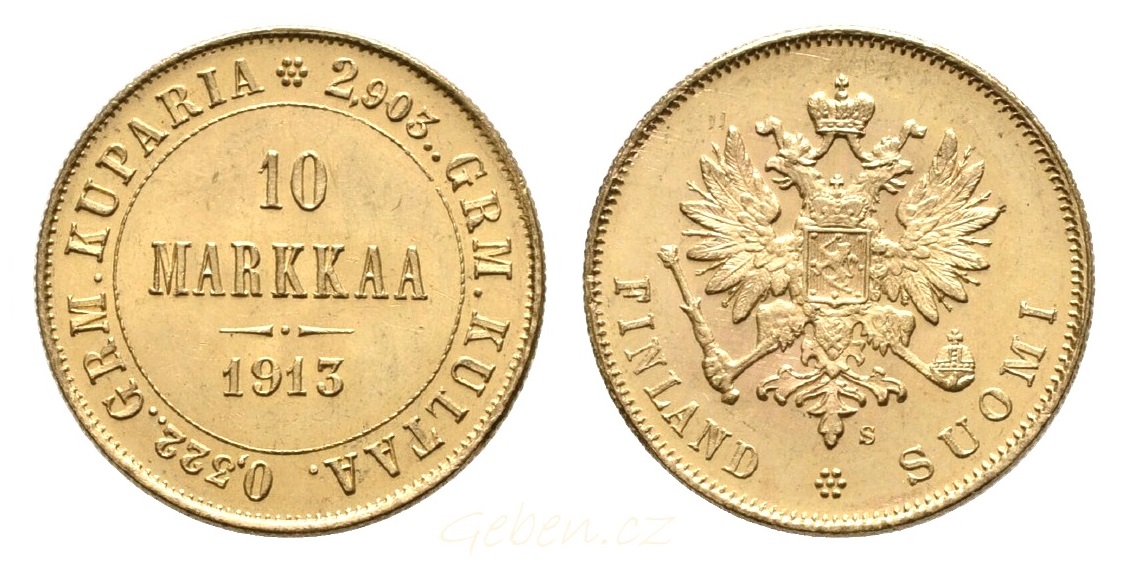 10 MARKKAA 1913 – Mikuláš II.