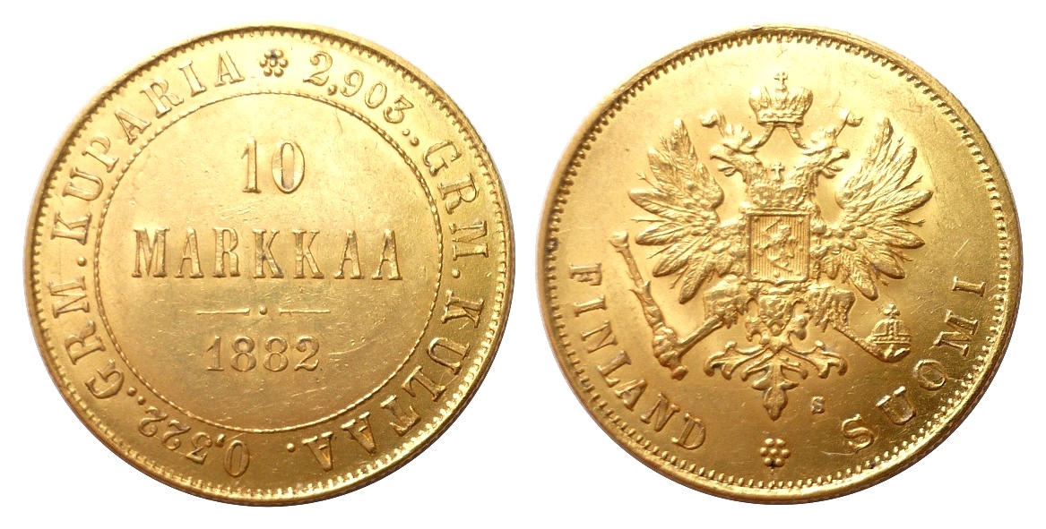 10 MARKKAA 1880 - Mikuláš II.