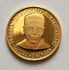 Medaile Gustav Heinemann