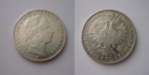 Zlatník - Florin 1858 M !