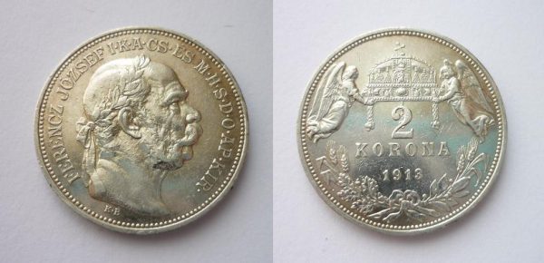 2 Koruna 1913 K.B.