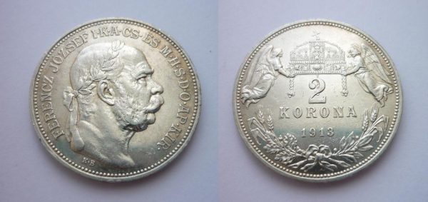 2 Koruna 1913 K.B.