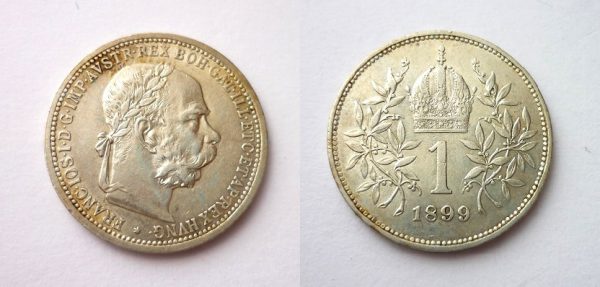 1 Koruna 1899 Nádherná