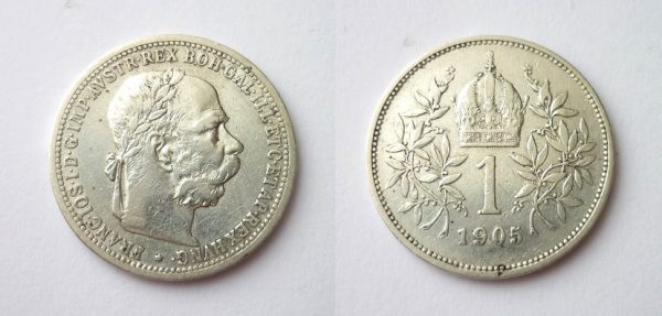 1 Koruna 1905 !