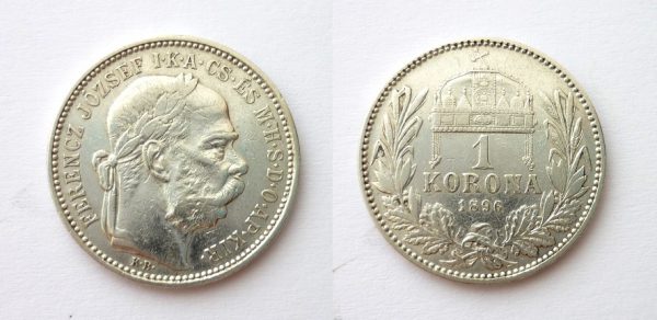 1 Koruna 1896 KB