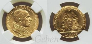 100 Lira 1948 Pius XII.