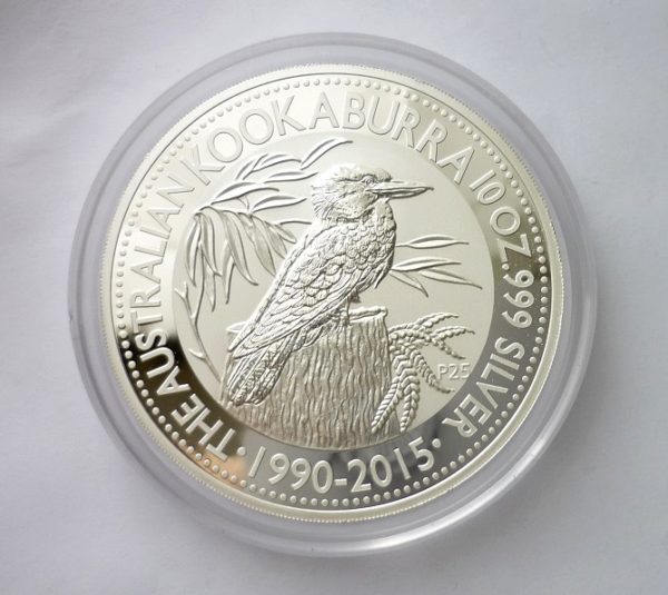 KOOKABURRA 2015 - 10 Oz STŘÍBRA !