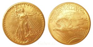 20 Dollars 1912 "Saint-Gaudens - Double Eagle" vzácnější ročník