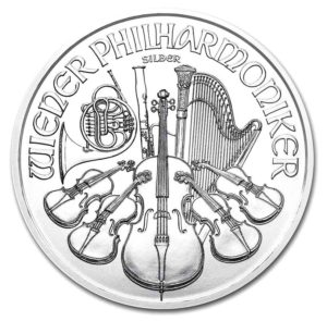 Wiener Philharmoniker 1 Oz - Stříbrná investiční mince