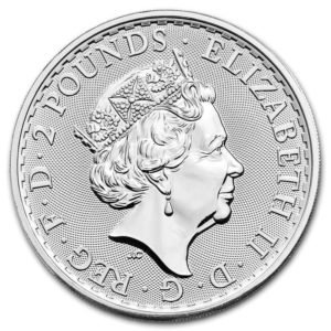 BRITANNIA 1 Oz - Stříbrná investiční mince