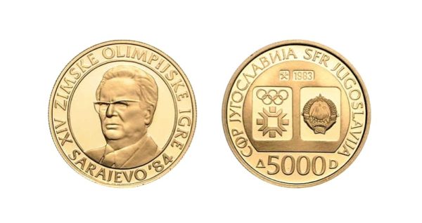 5000 DINARA 1983 - TITO - OH Sarajevo