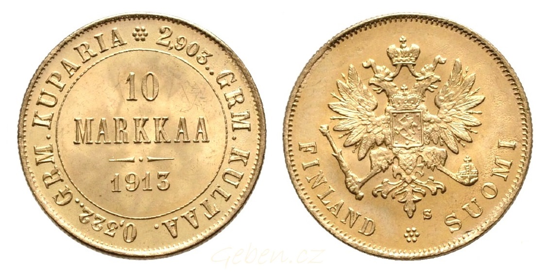 10 MARKKAA 1913 – Mikuláš II.