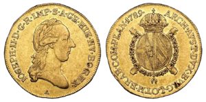 1/2 Sovrano 1789 A Josef II.