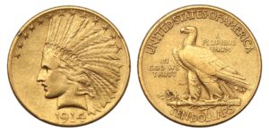 10 Dollars 1914 Indian Head - Eagle